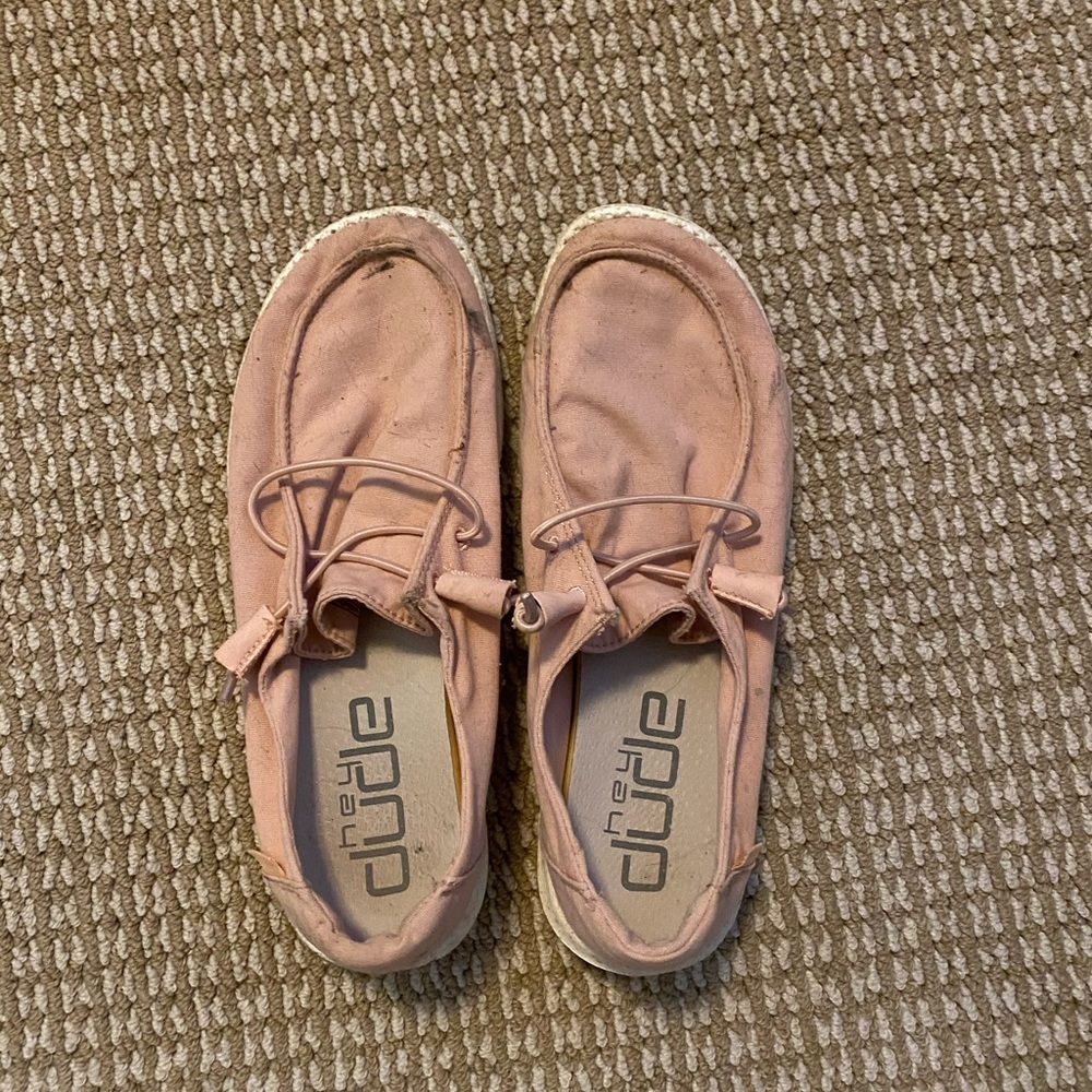 Light Pink Hey Dudes